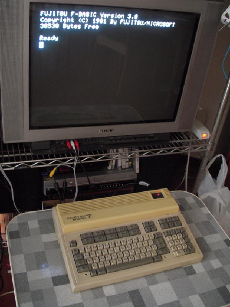 Featured image of post FUJITSU FM-7を動かす