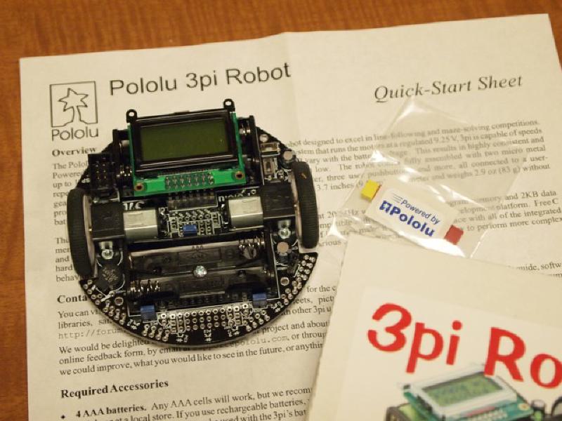 Featured image of post Pololu 3pi robotが到着しました