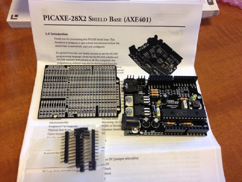 Featured image of post PICAXE-28X2シールドベースを試してみた