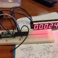 mbed LPC1114FN28で8桁7セグLEDモジュールを制御してみた