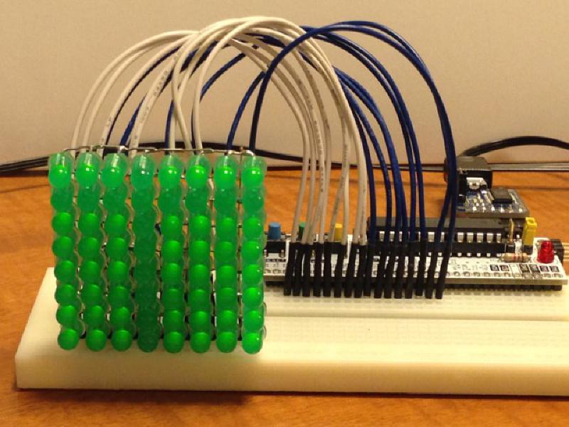 Featured image of post 空中配線マトリクスLEDをOnBoardで動かしてみた