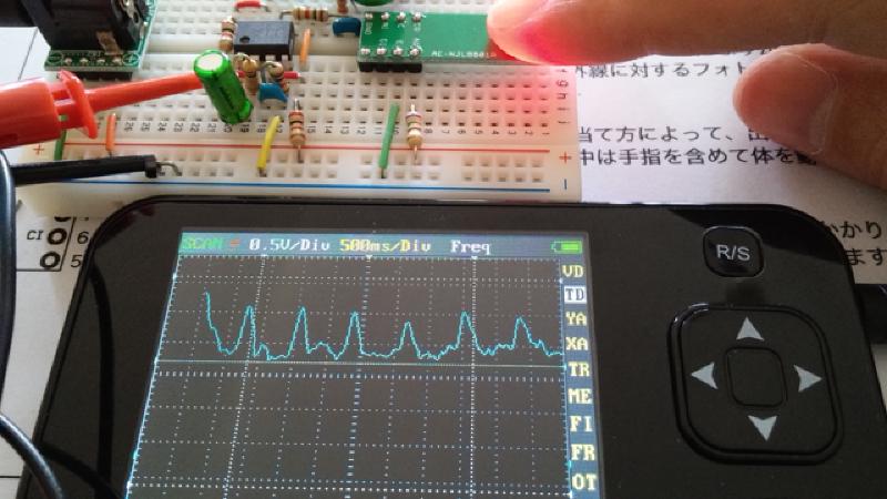 Featured image of post 秋月電子のパルスオキシセンサで脈波を見てみた