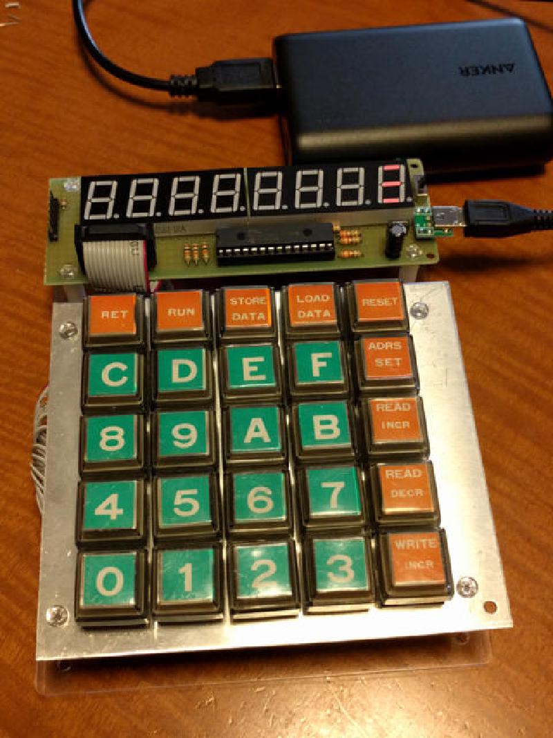 Featured image of post ZK-80 mini (PIC32MX1チップTK-80互換機)を作ってみた