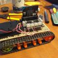 micro:bitでタミヤのキャタピラー車を無線制御してみた