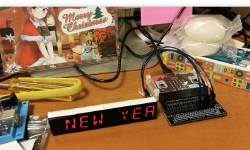 Featured image of post micro:bitとmbedで2018年の書き初めをしてみた