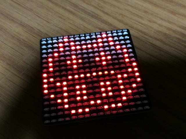 Featured image of post クソマゾLEDマトリックス バッヂで2019年の書き初めをしてみた