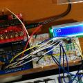 RCA CDP1802 COSMACを動かしてみた(9) LCDに文字を表示してみる