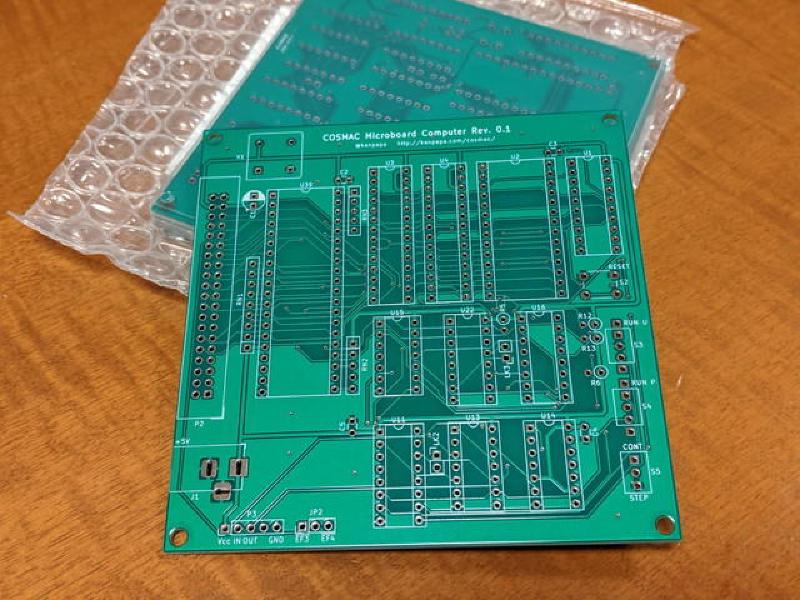 Featured image of post COSMAC MicroBoard Computerの製作開始