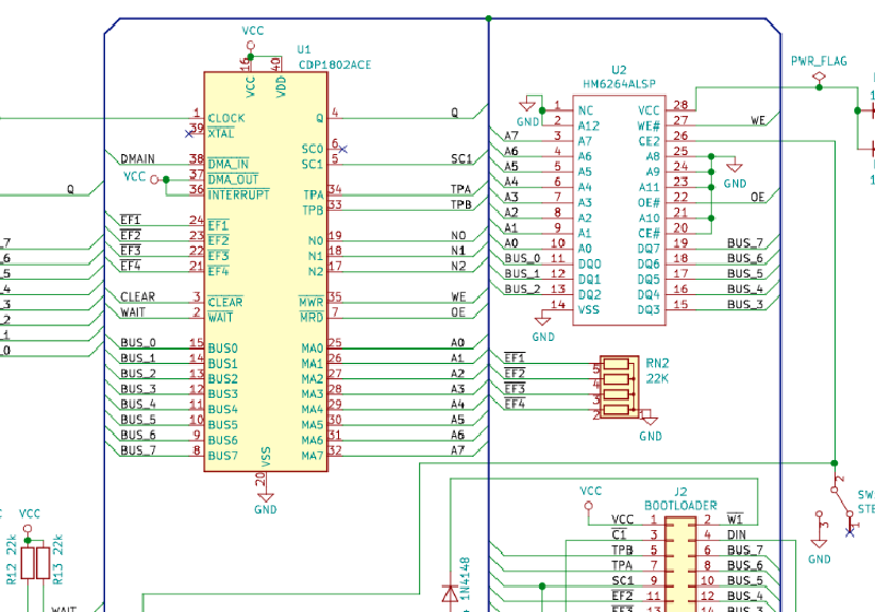 Featured image of post COSMAC TOYの回路図を掲載しました。