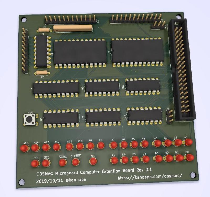 Featured image of post COSMAC MBC 拡張ボードを発注しました