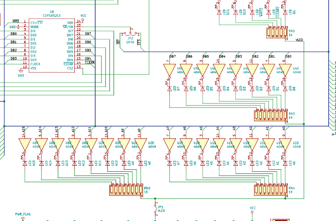 COSMAC MBC 拡張ボードの回路図を掲載しました。