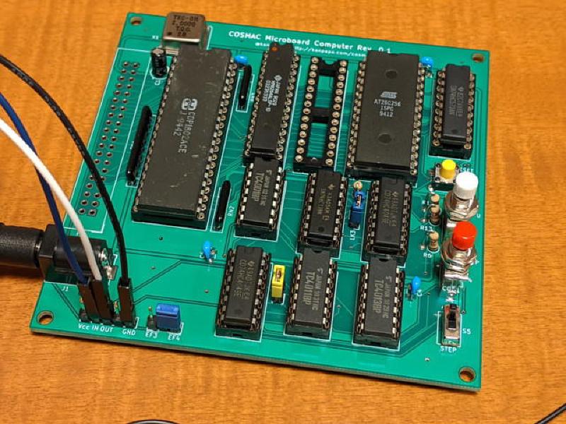 Featured image of post COSMAC MicroBoard Computerが動き始めました
