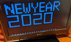 Featured image of post COSMACとTVディスプレイ回路で2020年の書き初めをしてみた