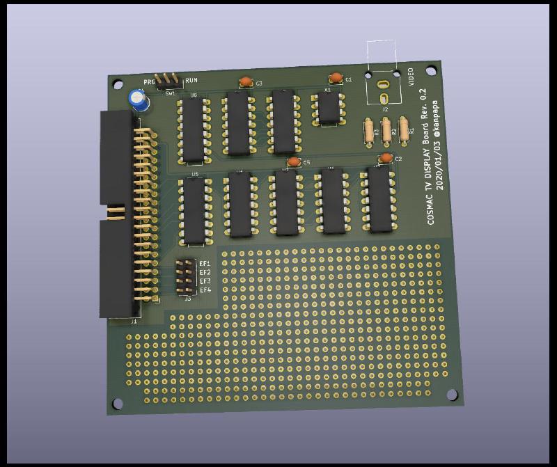 Featured image of post COSMAC TVディスプレイボードを発注しました
