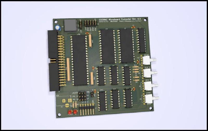 Featured image of post COSMAC MBC CPUボードRev. 0.3を発注しました。