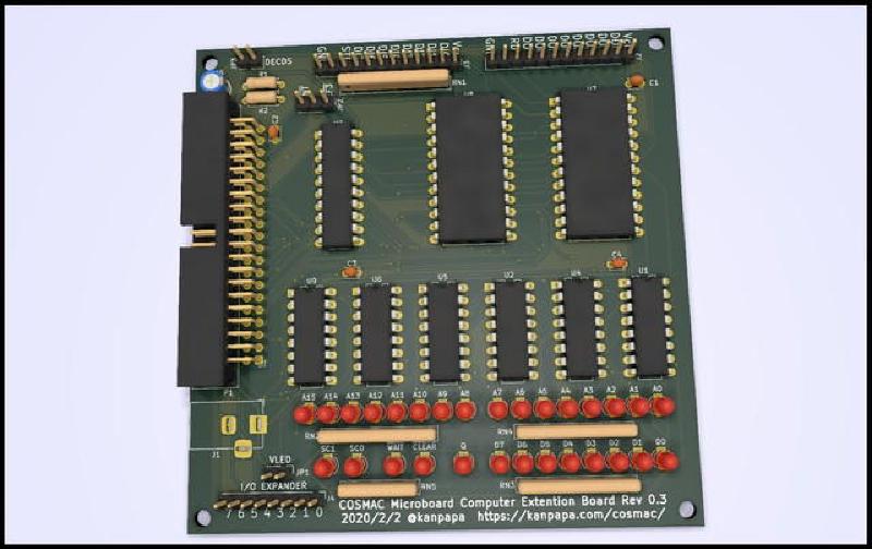 Featured image of post COSMAC MBC 拡張ボードRev. 0.3を発注しました。