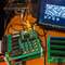 COSMAC STG1861 DISPLAY/HEX KEYBOARD Rev. 0.2の基板を製作しました
