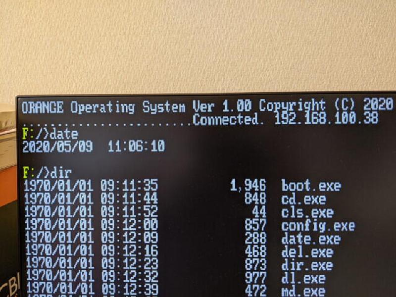 Featured image of post BASICでtelnetが書けるというORANGE-OSを動かしました