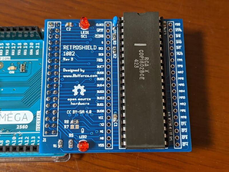 Featured image of post COSMAC RetroShield 1802を動かしてみました