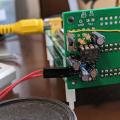 COSMAC MBC BUSボードにサウンド回路を実装しました