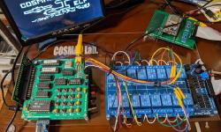 Featured image of post COSMAC VIPのVRAMに自動キー入力で書き込んでみました
