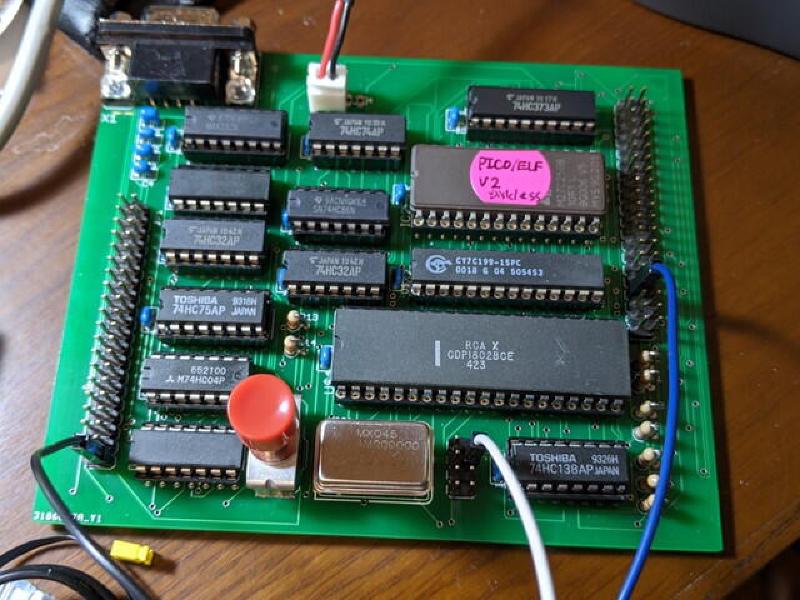 Featured image of post COSMACでElf/OSを動かしてみました(Pico/Elf V2製作編)