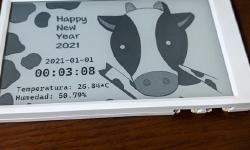 Featured image of post M5Paperで2020年から2021年への年越しをしてみました