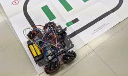 Featured image of post メカナムロボットでライントレーサを作りました。（おおたfab 第38回 素人でもロボットをつくりたい）