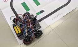Featured image of post メカナムロボットでライントレーサを作りました。（おおたfab 第38回 素人でもロボットをつくりたい）