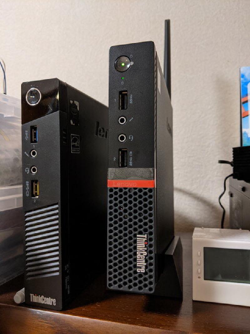 Featured image of post デスクトップPCをミニPC ThinkCentre M715qにリプレースしてみました