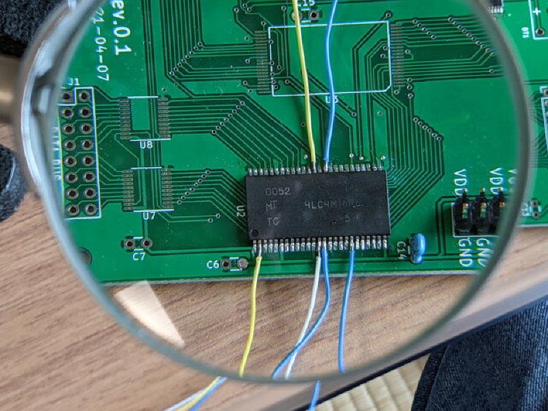 Featured image of post MC68EZ328 DragonOne SBCのDRAMの信号をロジアナで確認しました