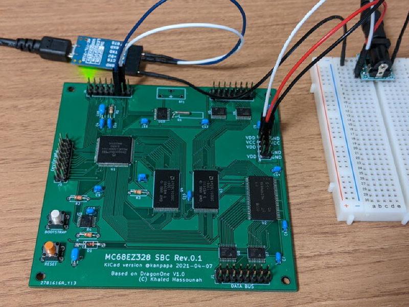 Featured image of post MC68EZ328 DragonOne SBCでブートローダーが動きました