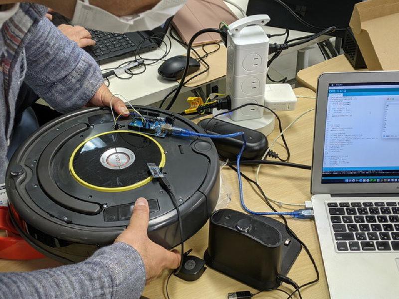 Featured image of post ルンバのエンコーダの値をArduinoで読み取ってみました。(おおたfab 第42回 素人でもロボットをつくりたい)