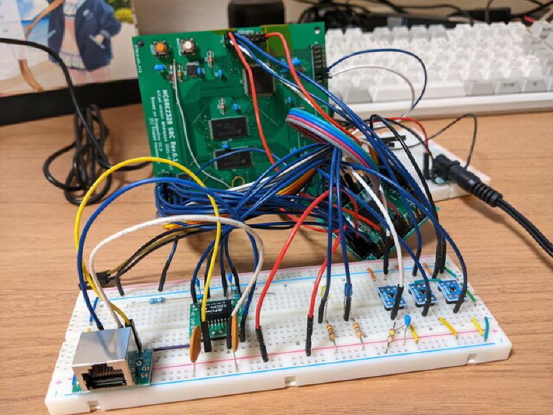 Featured image of post MC68EZ328 DragonOne SBCをLANに接続できました