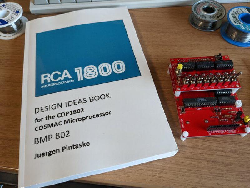 Featured image of post DESIGN IDEAS BOOK: for the CDP1802 COSMAC Microprocesor BMP802 の復刻版が発売されました