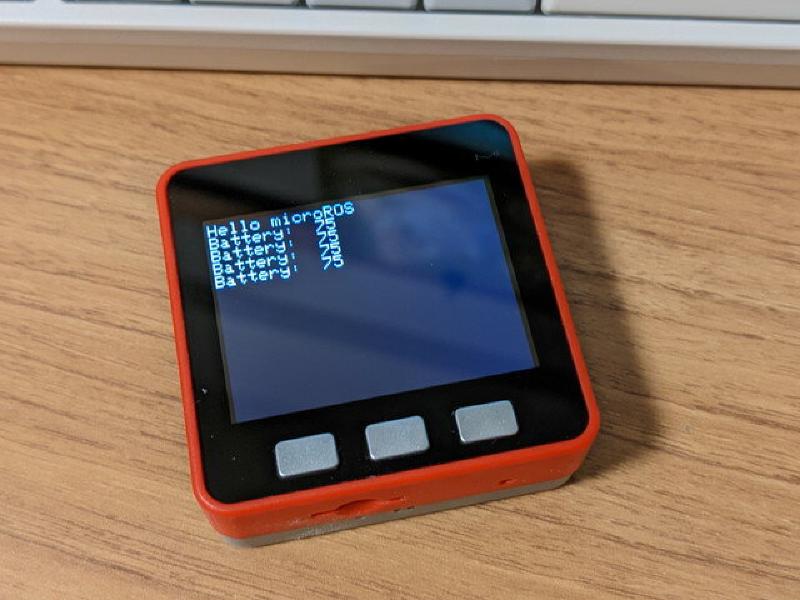 Featured image of post ROS2とM5Stackをmicro-ROSで通信してみました (1) publisher編