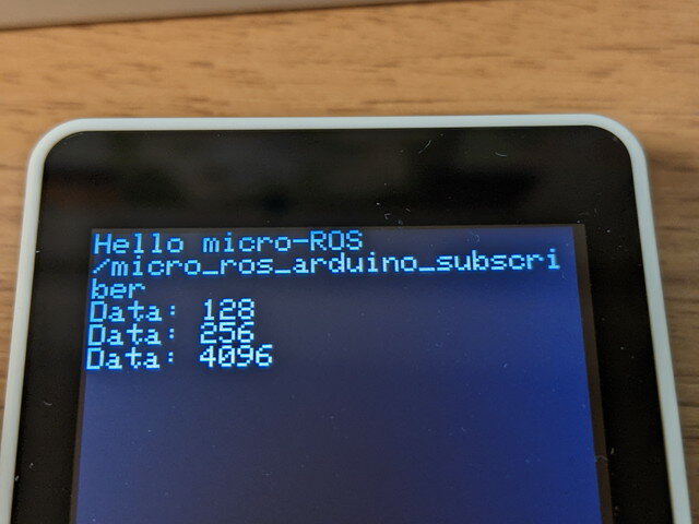 Featured image of post ROS2とM5Stackをmicro-ROSで通信してみました (2) subscriber編
