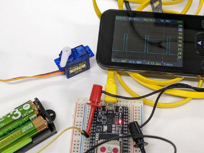 Featured image of post ESP32でサーボモーターを動かしました(おおたfab 電子工作初心者勉強会)