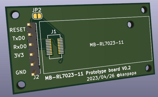 Featured image of post Wi-SUNモジュールのブレークアウト基板を作ってみました