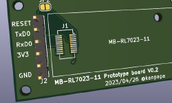 Featured image of post Wi-SUNモジュールのブレークアウト基板を作ってみました