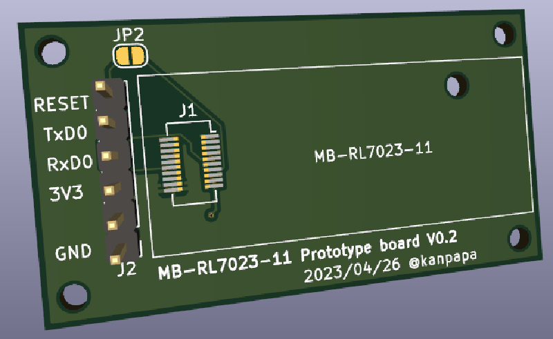 Featured image of post Wi-SUNモジュールのブレークアウト基板を作ってみました
