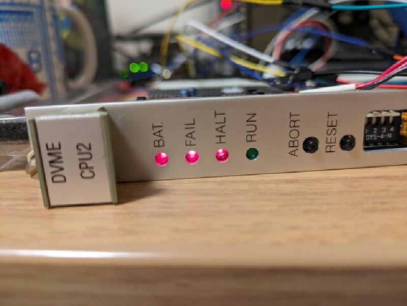 Featured image of post 68000 VMEボードで遊んでみました（3）電源投入編