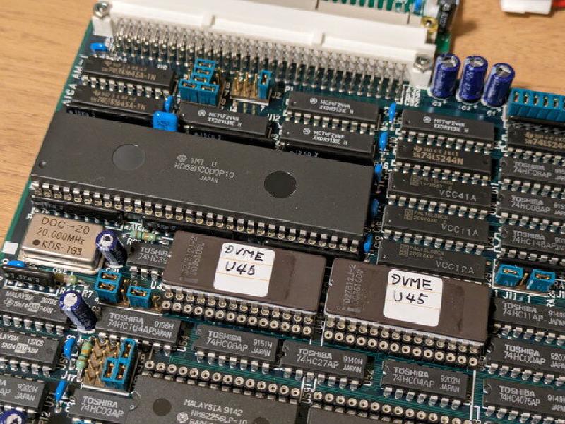 Featured image of post 68000 VMEボードで遊んでみました（4）メモリマップ調査編