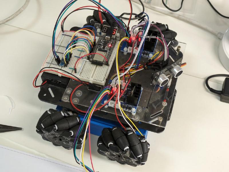 Featured image of post ESP32でメカナムホイールを動かしてみました #1(おおたfab 電子工作初心者勉強会)