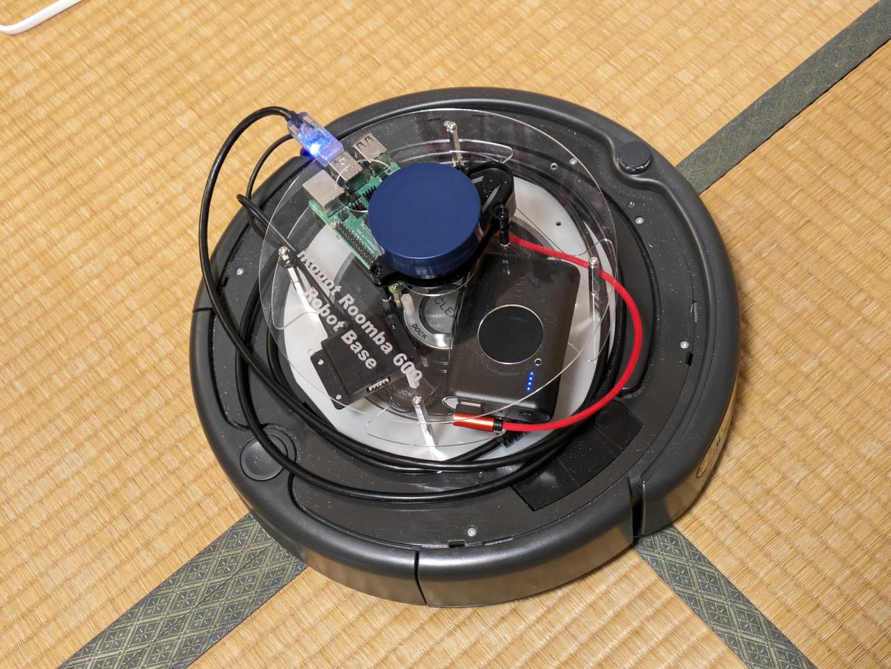 ルンバをROS2 Humbleに移行しました