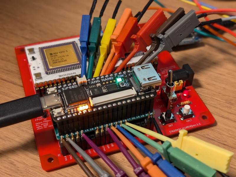 Featured image of post TangNanoDCJ11MEMでPDP-11のCPUを動かしてみました bare metal編