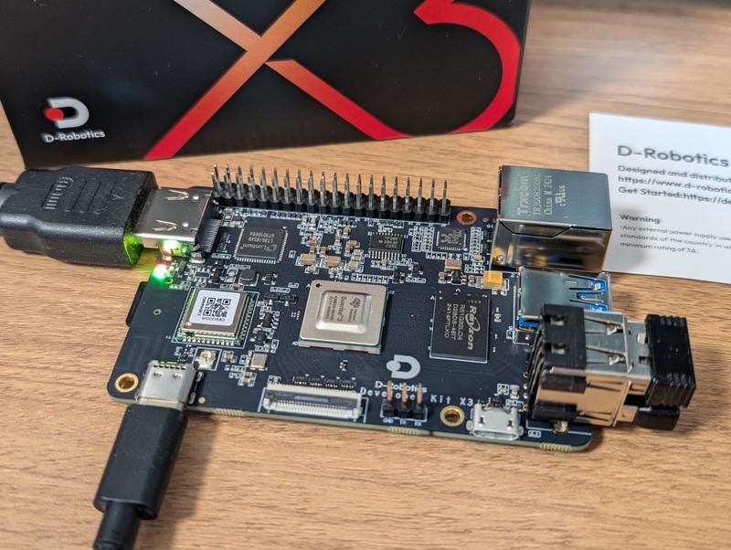 Featured image of post D-Robotics RDK X3 マイコンボードを試してみた