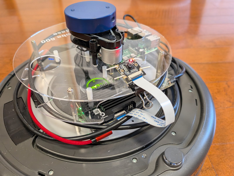 D-Robotics RDK X3 で人についていくルンバを作ってみた