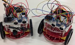 Featured image of post ESP32でミニカーを作る #4 距離を表示する編（おおたfab 電子工作初心者勉強会）