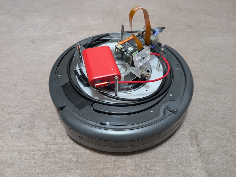 D-Robotics RDK X5のAIでルンバを動かしてみた